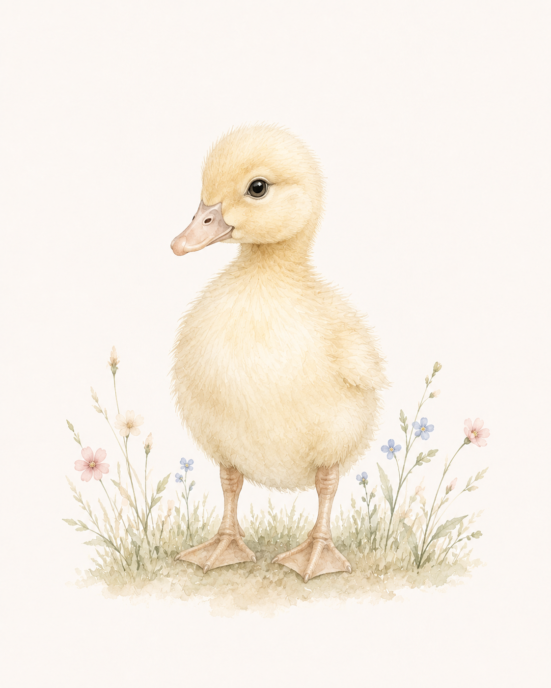 Nursery Animal Wall Art Print Set | Cute Baby Room Prints (Digital)