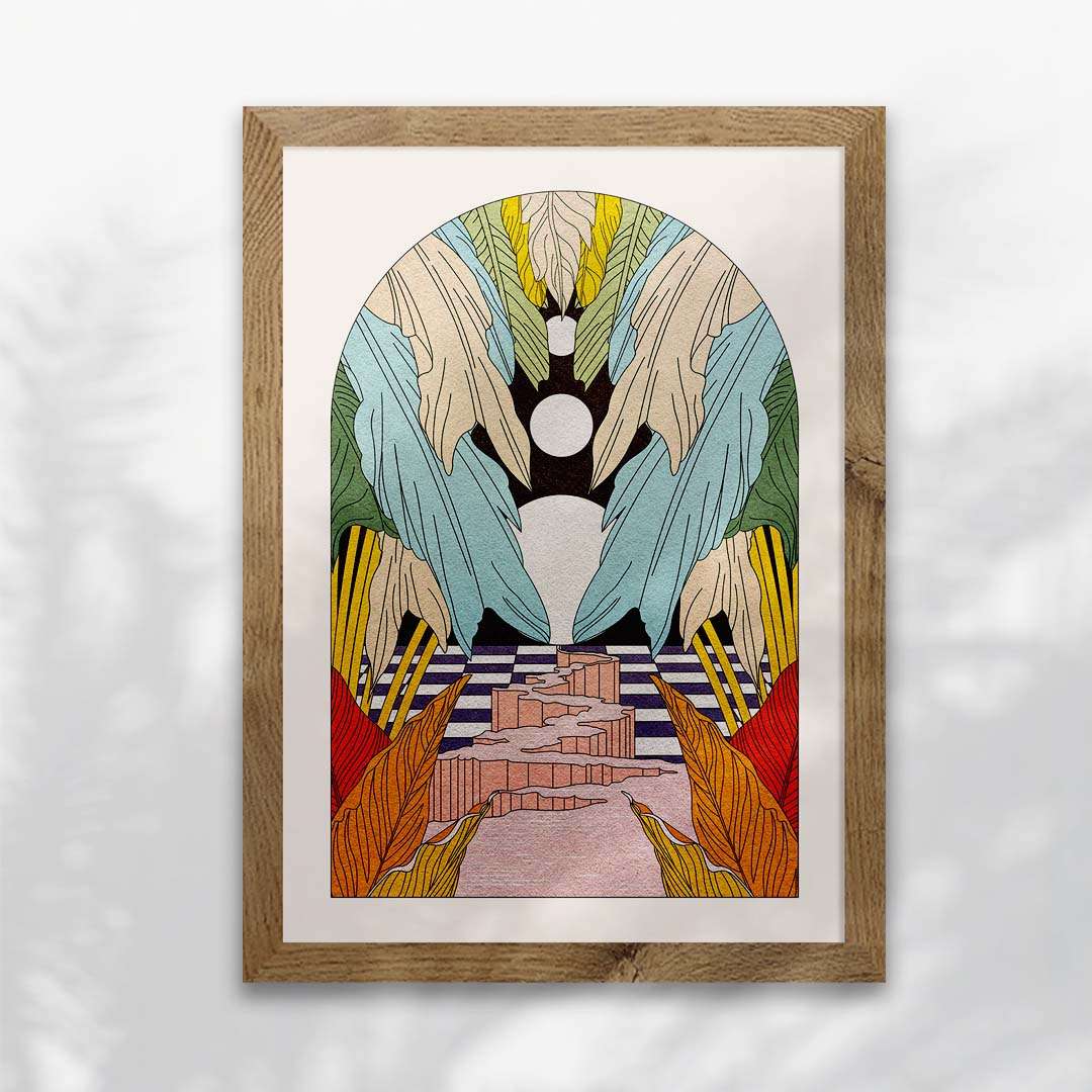 Don't Settle Celestial Art Print-5