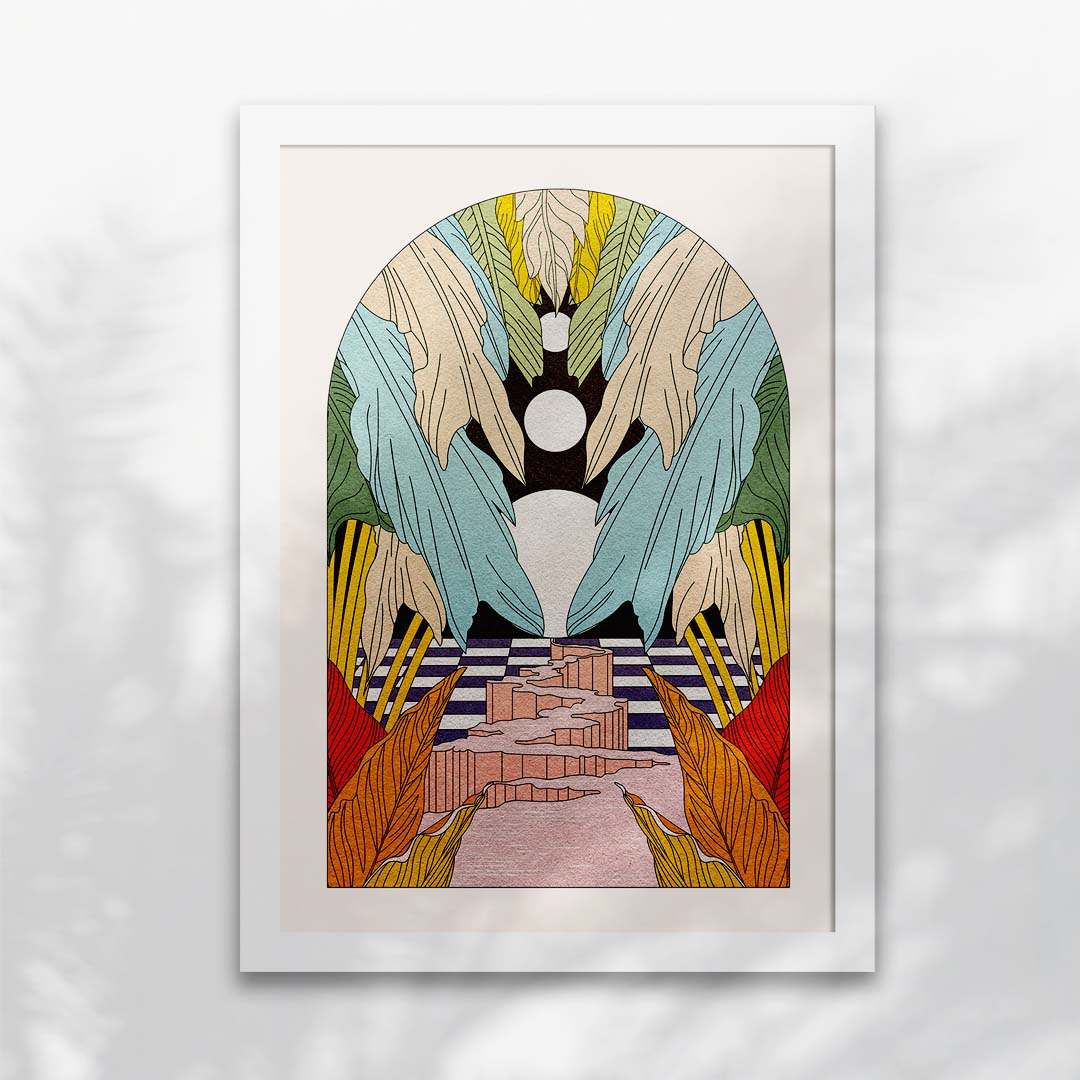 Don't Settle Celestial Art Print-7