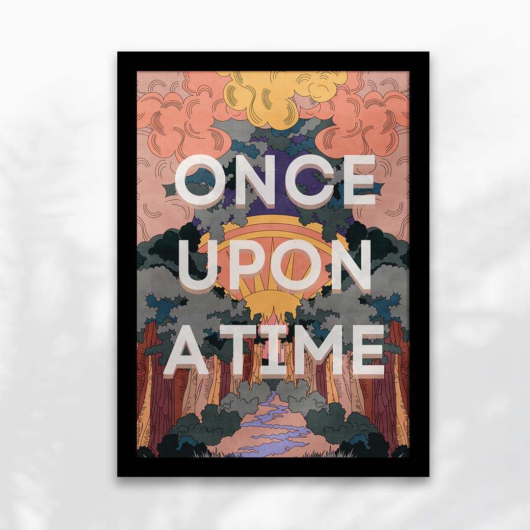 Once Upon A Time Art Print-4