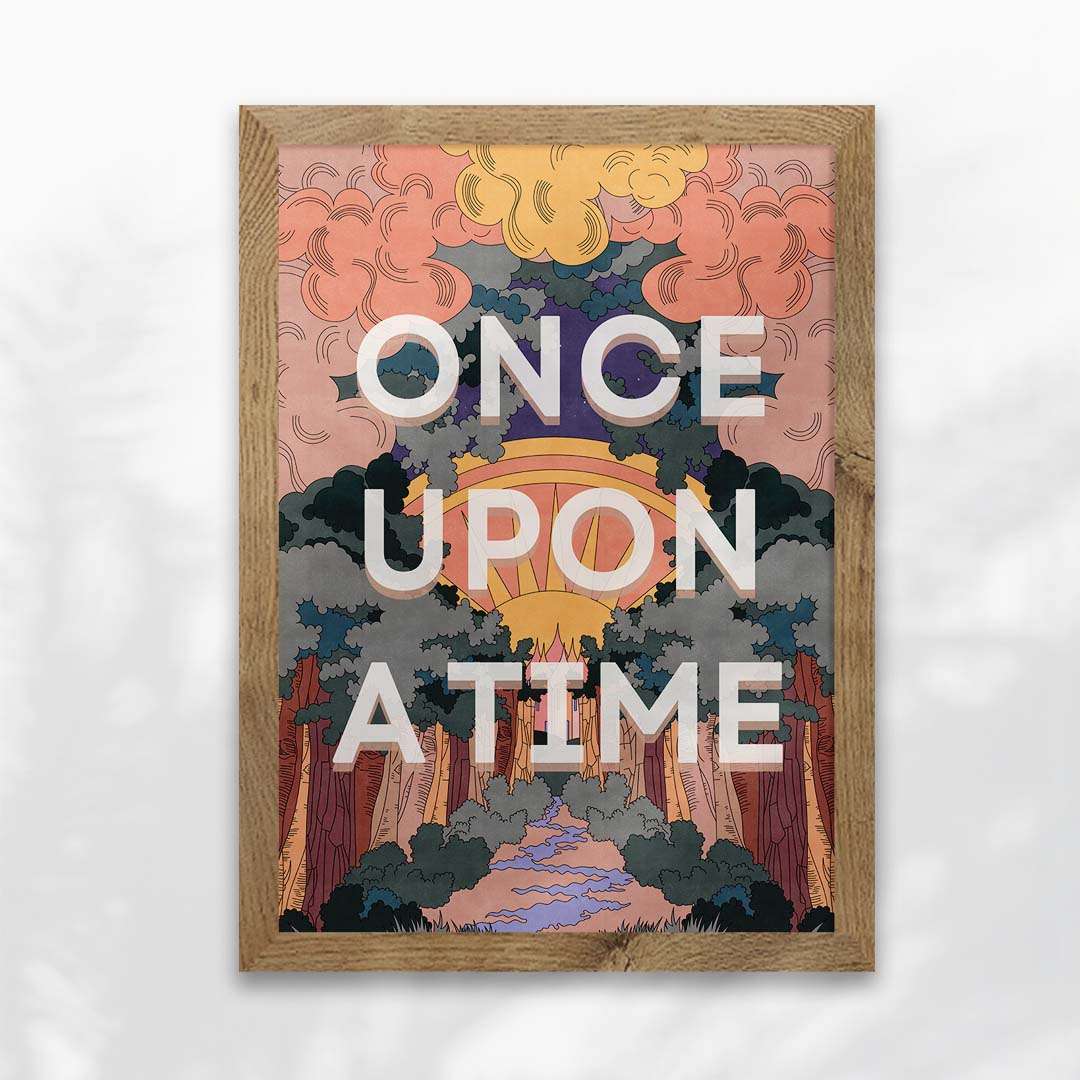 Once Upon A Time Art Print-5