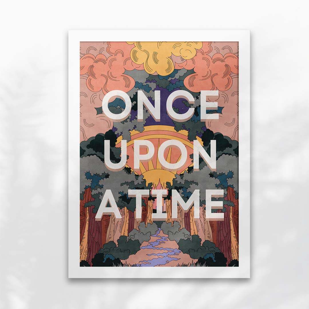 Once Upon A Time Art Print-6
