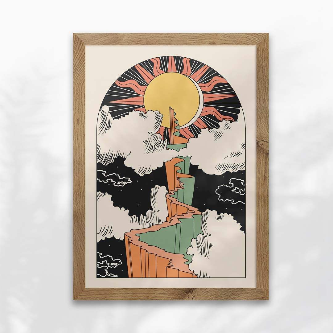 Path to the Sun Art Print-5
