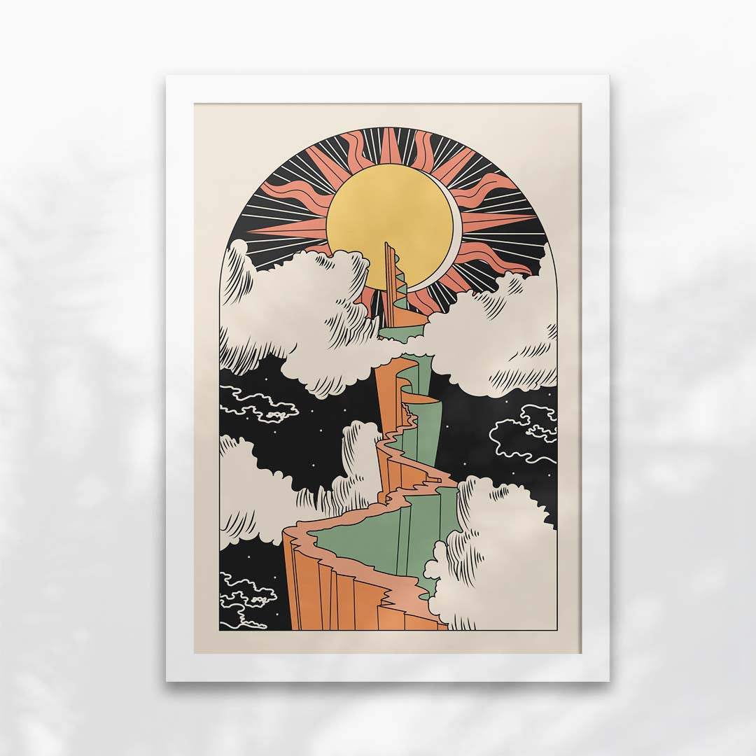 Path to the Sun Art Print-6