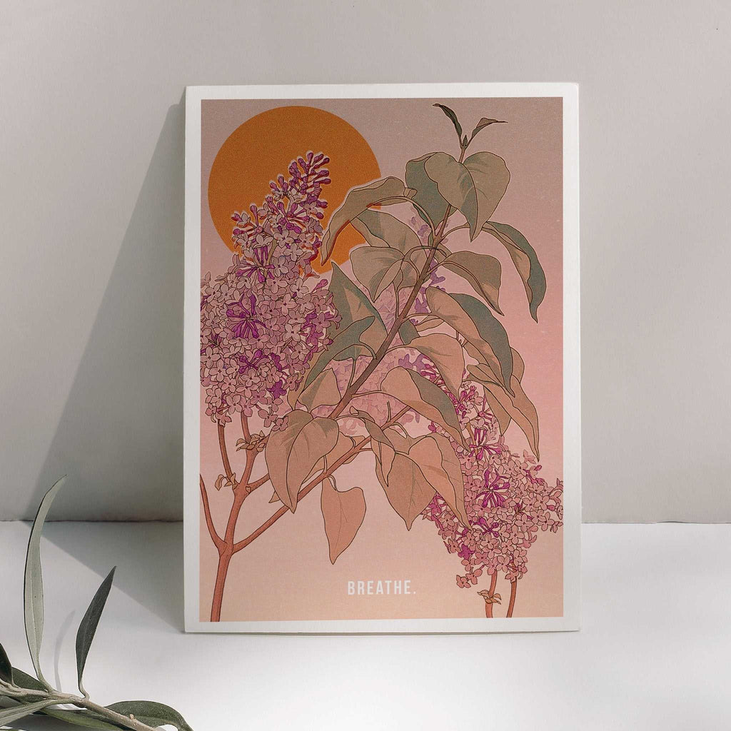 Breathe Art Print