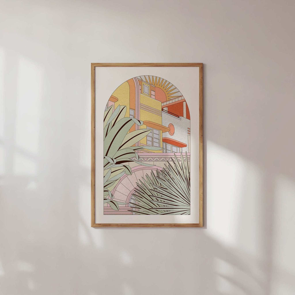 Miami Art Print-1
