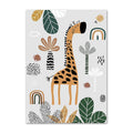 Poster Kinderzimmer Tiere Dschungel Wald · Name Personalisiert · Kinderzimmer Bilder · Wand Deko · Kunst Druck · Deko Print · ohne Rahmen-1