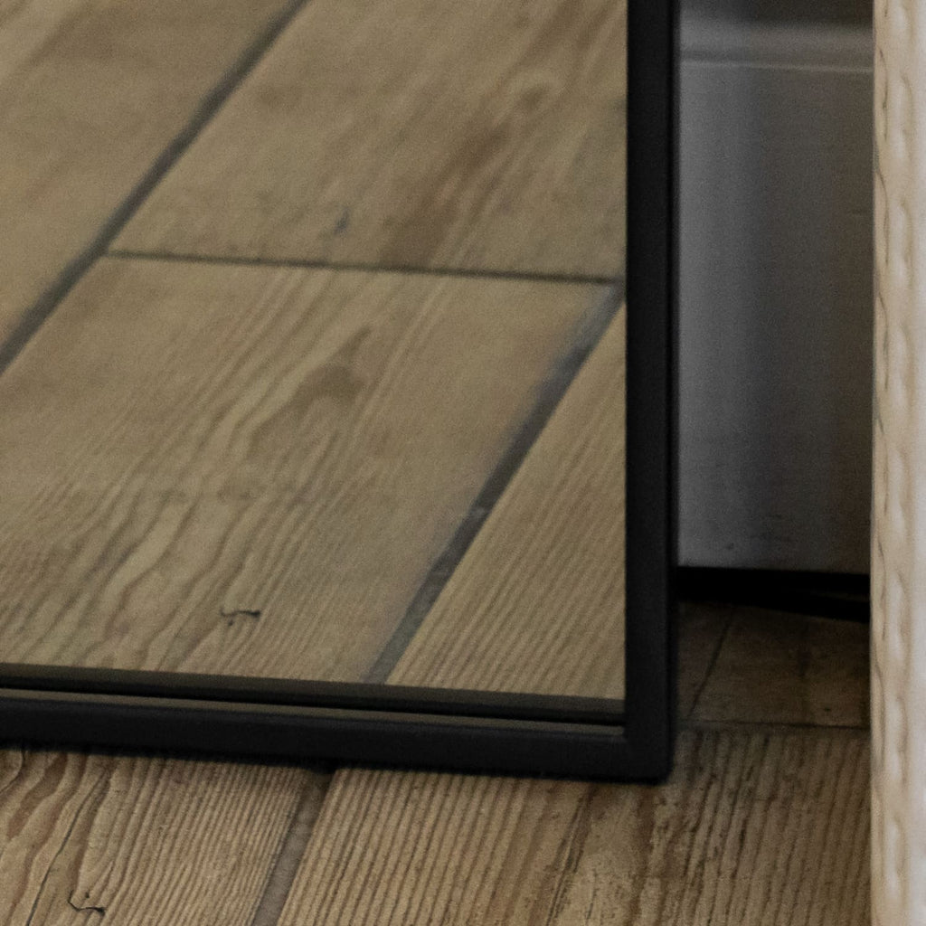 Yoko - Black Metal Gentle Arch Mirror - 200cm x 120cm-2