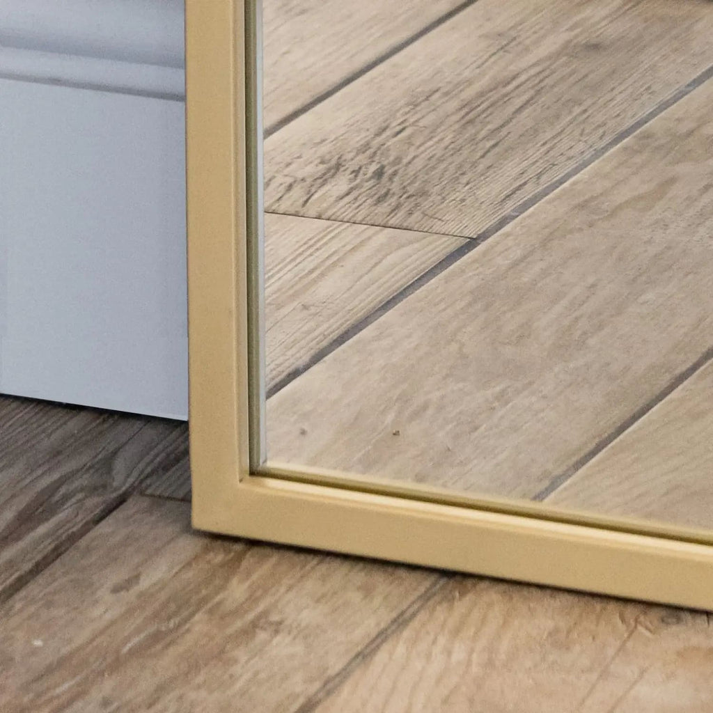 Yoko - Gold Metal Gentle Arch Mirror - 200cm x 120cm-4