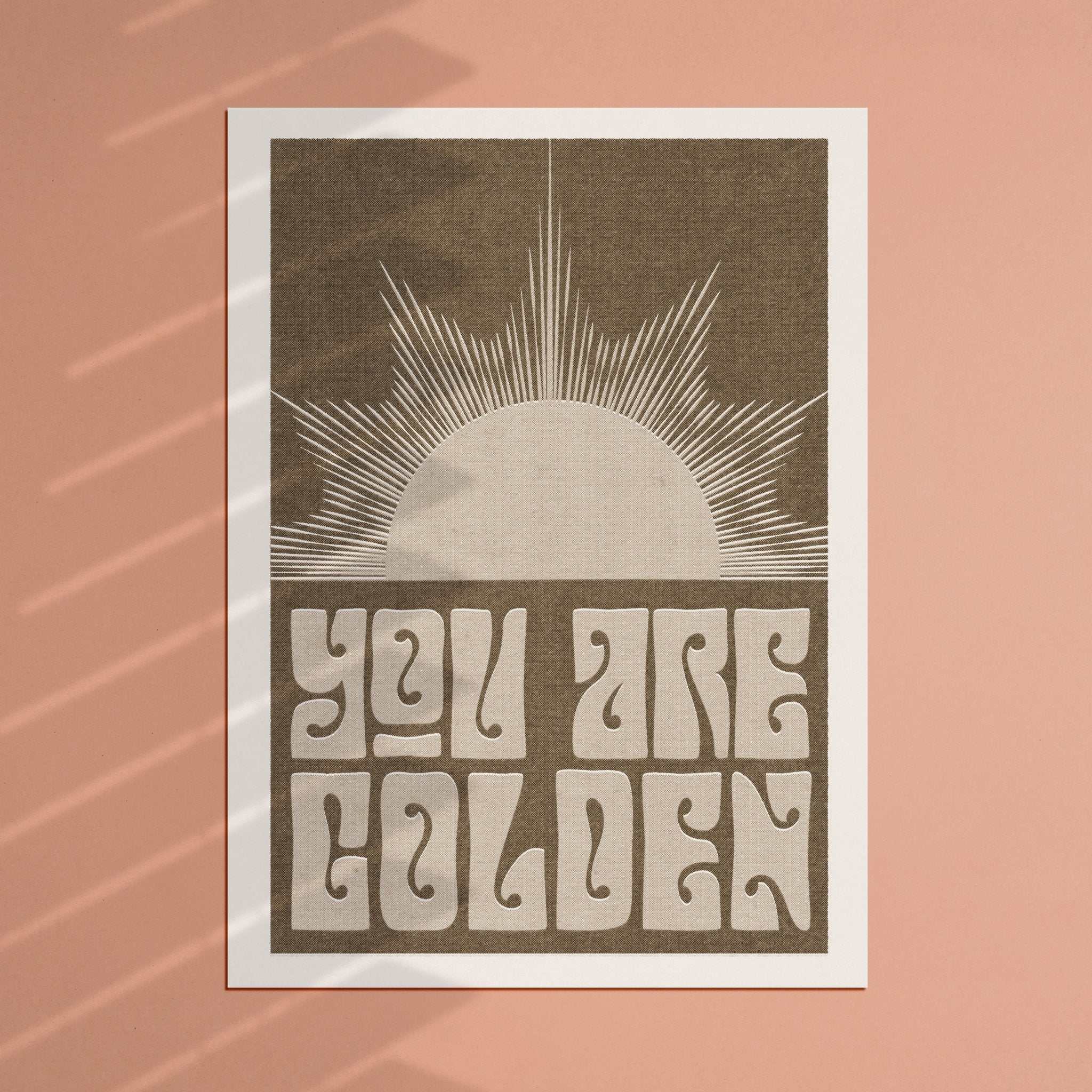 You Are Golden art print-3